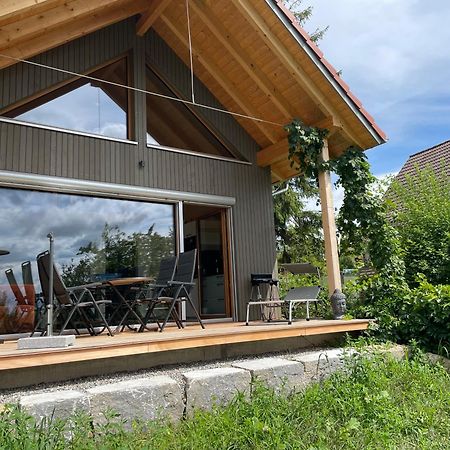 Zweistoeckiges Natur-Holzhaus Mit Berg- & Seesicht Horgenzell Bagian luar foto