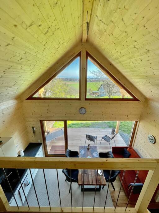 Zweistoeckiges Natur-Holzhaus Mit Berg- & Seesicht Horgenzell Bagian luar foto