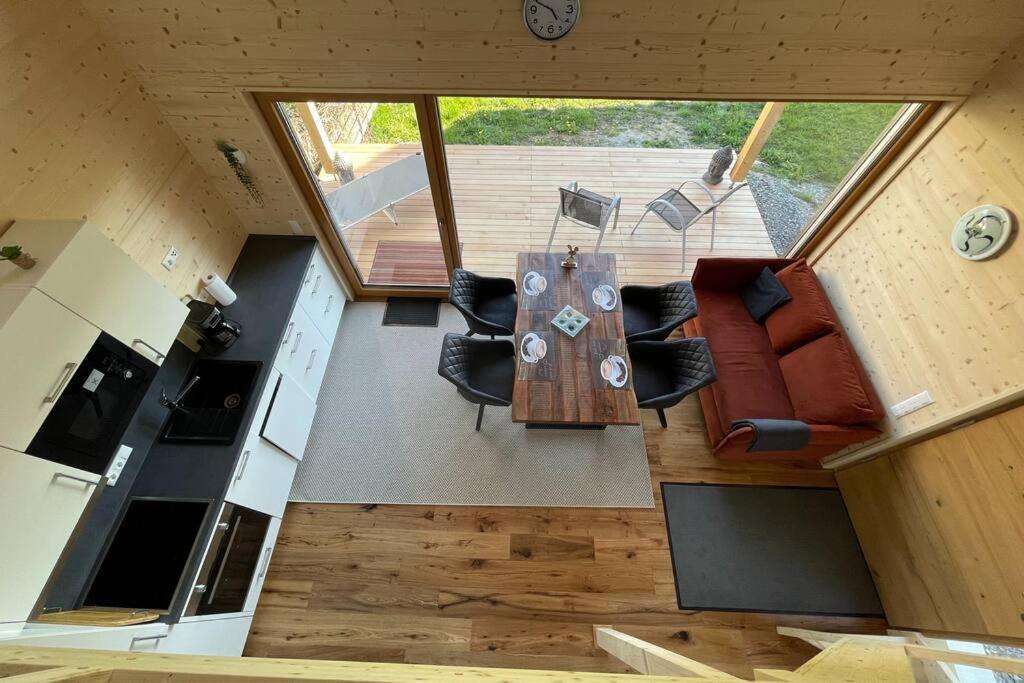 Zweistoeckiges Natur-Holzhaus Mit Berg- & Seesicht Horgenzell Bagian luar foto