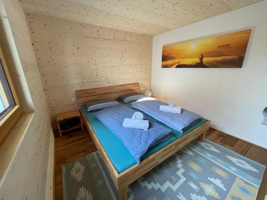 Zweistoeckiges Natur-Holzhaus Mit Berg- & Seesicht Horgenzell Bagian luar foto