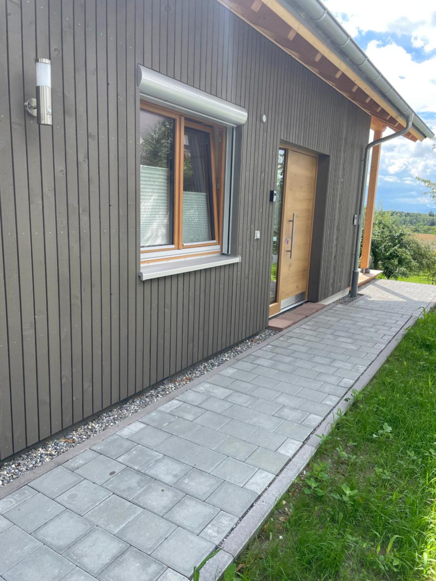 Zweistoeckiges Natur-Holzhaus Mit Berg- & Seesicht Horgenzell Bagian luar foto