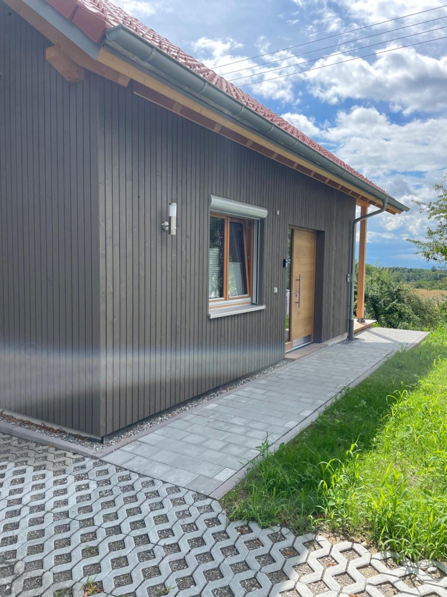 Zweistoeckiges Natur-Holzhaus Mit Berg- & Seesicht Horgenzell Bagian luar foto